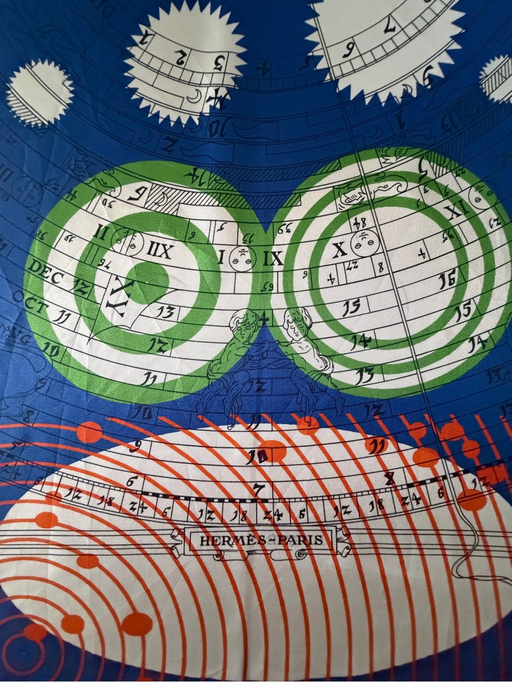 Hermes Die et Hore Silk Scarf. - Picture 15 of 16